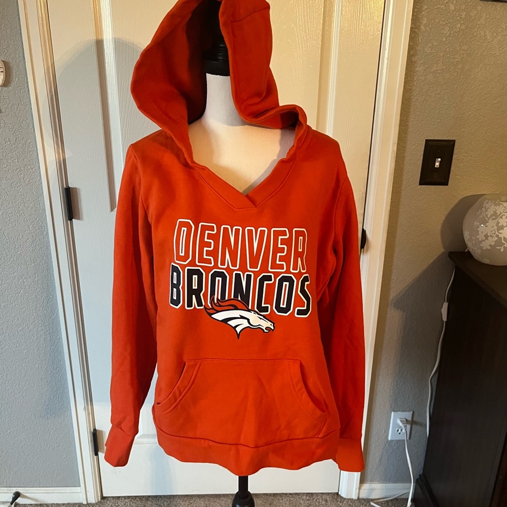 Denver Broncos Orange Hoodie